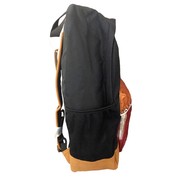 Sun Stone Mens Colorblock Geometric Trim Backpack Rusack Bag NWT $70 - Picture 4 of 14